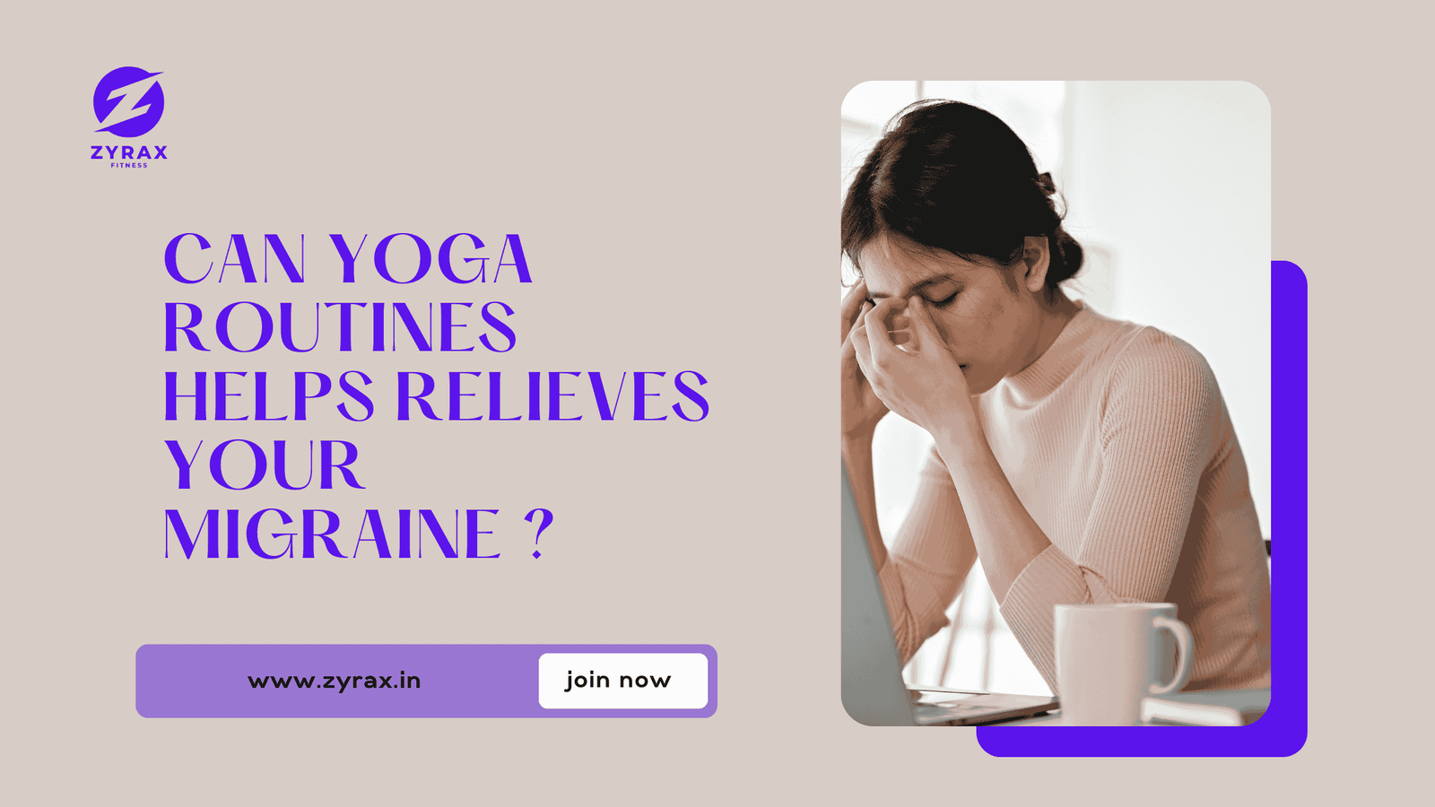 yoga Routines Helps Relieves Migraine