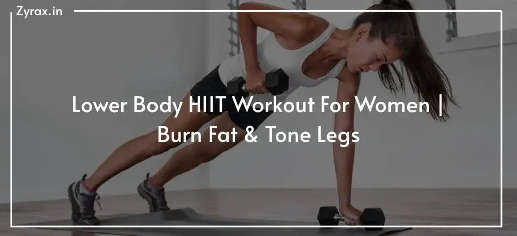 94 Lower Body HIIT Workout For Women | Burn Fat & Tone Legs